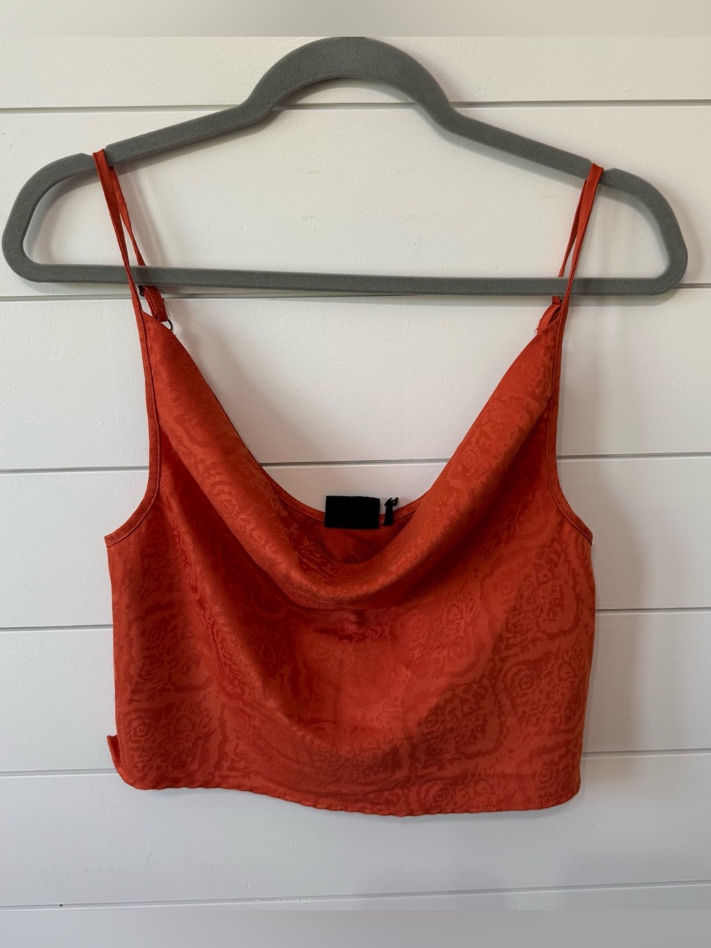 Urban outfitters cowl neck crop top